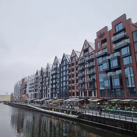 Birdnest Riverview & Parking 公寓 格但斯克